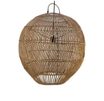 HSM Collection Lampe suspendue / ø55cm - Rotin - Naturel