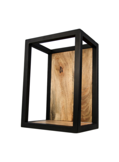 HSM Collection Wall box Levels - 25x35cm - Black/Natural