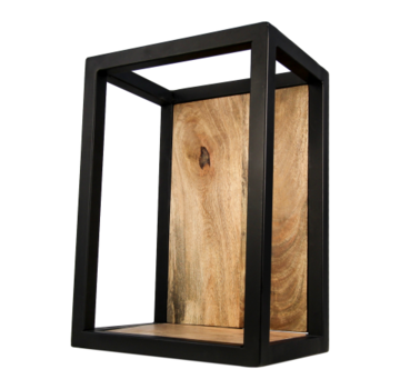 HSM Collection Wall box Levels - 25x35cm - Black/Natural