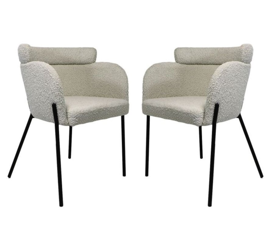 Dining room chair - Luca - Set of 2 - White