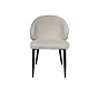 Chaise de salle à manger - Yuna - Lot de 2 - Blanc/Noir