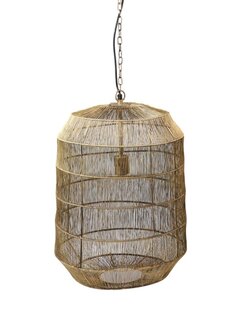 HSM Collection Hanging lamp - Marbella - ø40x61cm - Gold