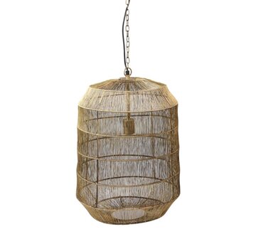 HSM Collection Hanging lamp - Marbella - ø40x61cm - Gold