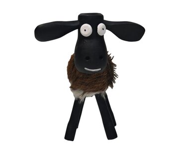 HSM Collection Schaap het Schaap - 32x14x32cm - Bruin/Zwart