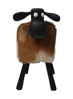 HSM Collection Shaun the Sheep - 58x34x62cm - White/Brown/Black