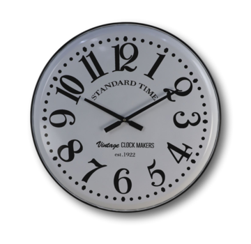 HSM Collection Wall clock - Roman - ø62x5x62cm - White