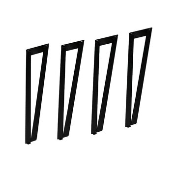 HSM Collection Table legs - V-Model - Set of 4 - Black