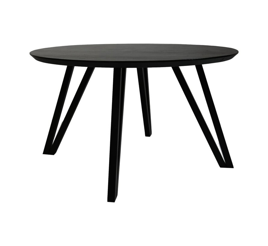 Pieds de table - Modèle V - Lot de 4 - Noir