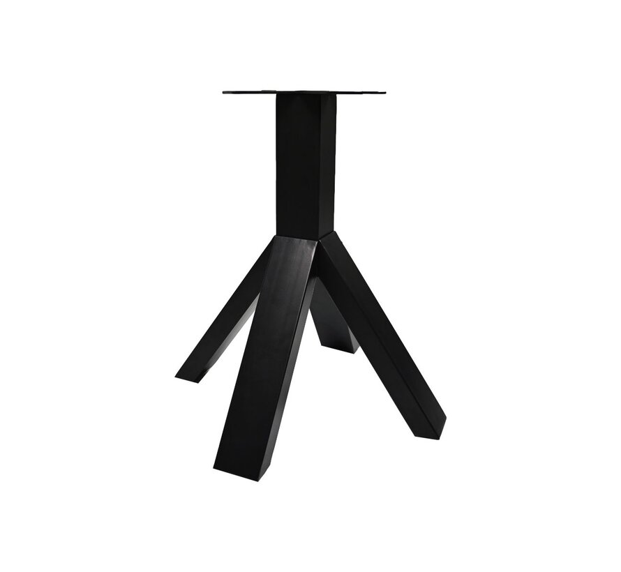 Pied de table - Corbeau - 70x70x72cm - Noir