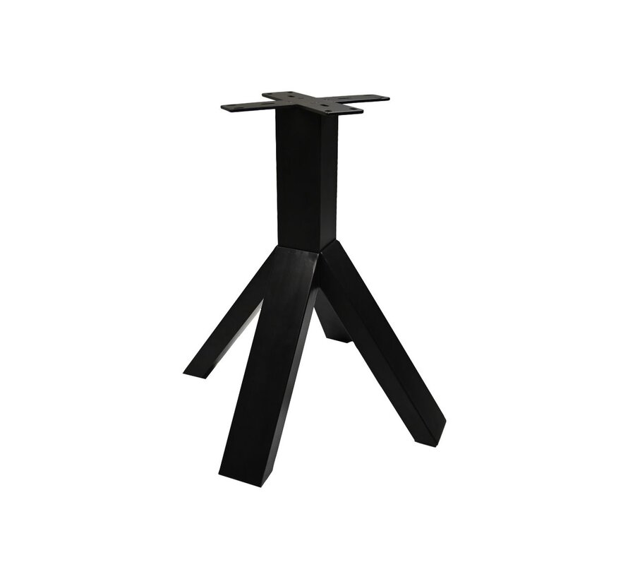 Pied de table - Corbeau - 70x70x72cm - Noir