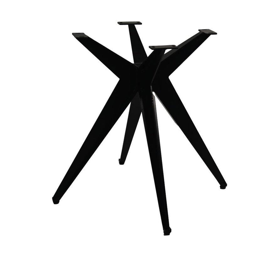 Table base - Angle - 80x80x72cm - Black