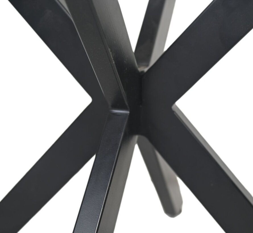 Table base - X-Model - 55x55x40cm - Black