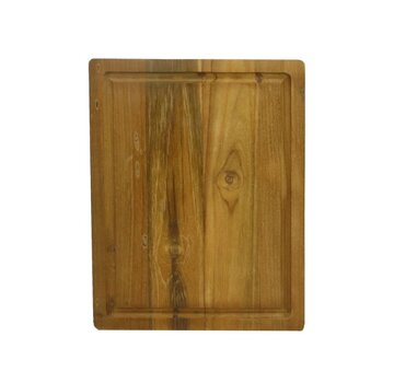 HSM Collection Snijplank met Groef - Naturel - 35x25x3cm