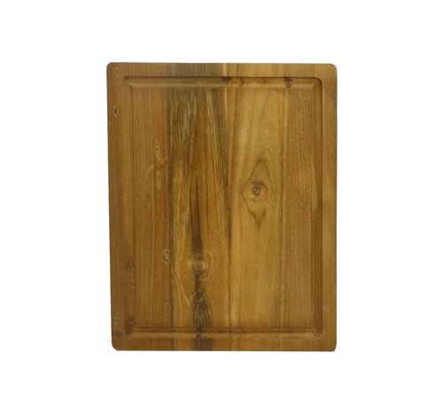 HSM Collection Cutting Board with Groove - Natural - 35x25x3cm