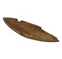 Fruit bowl - Canoe - Natural - 50-60x15x12cm