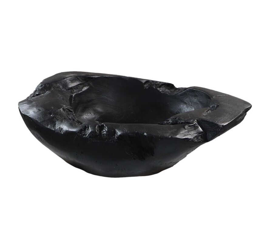 Round Fruit Bowl - Black - ø35-45cm