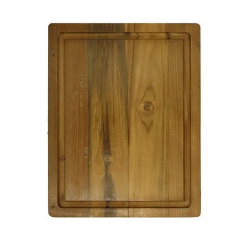 HSM Collection Cutting Board with Groove - Natural - 60x40x3cm