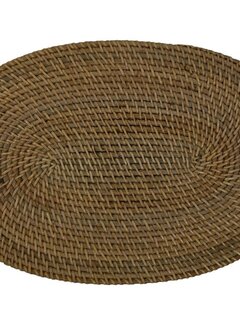 HSM Collection Oval placemat - Set of 4 Natural - Set of 4 - 45x30cm