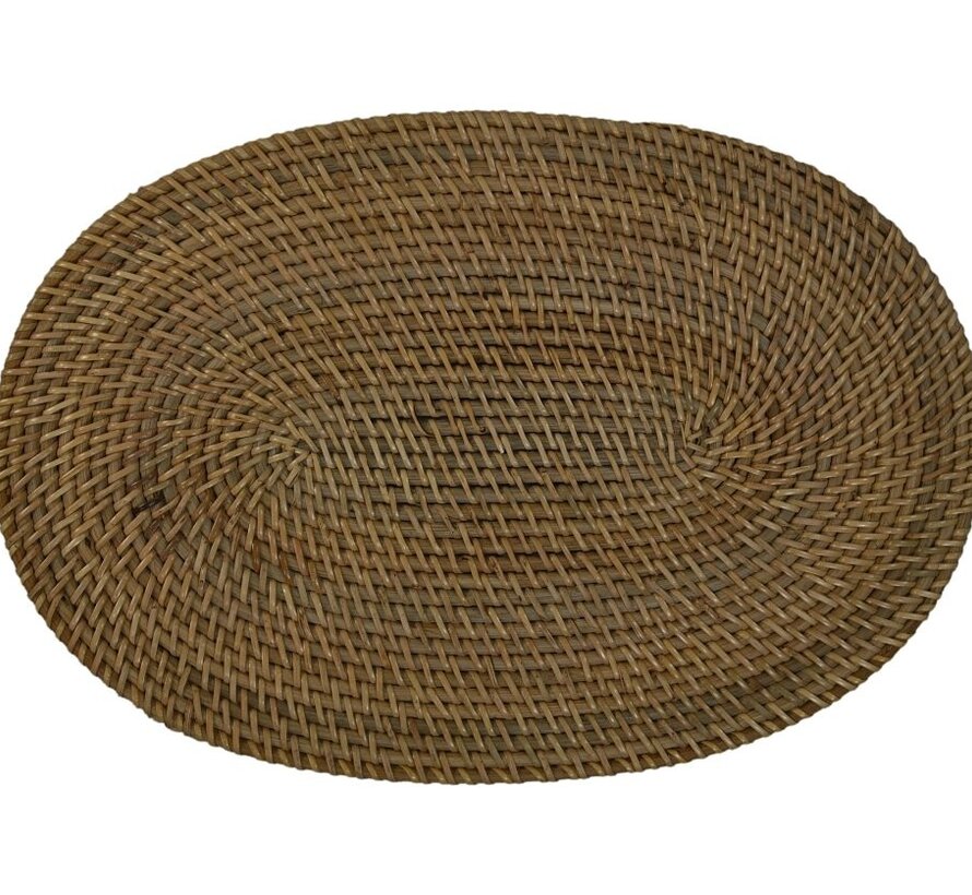 Oval placemat - Set of 4 Natural - Set of 4 - 45x30cm