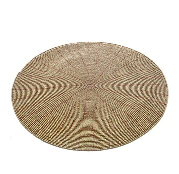 Bazar Bizar Gouden Placemat - Beaded - 30x30cm