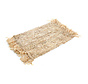 De Fringe Raffia Placemat Rechthoeking - Naturel