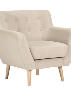 House Nordic Luxury Armchair - Sand color - 43x54x43cm