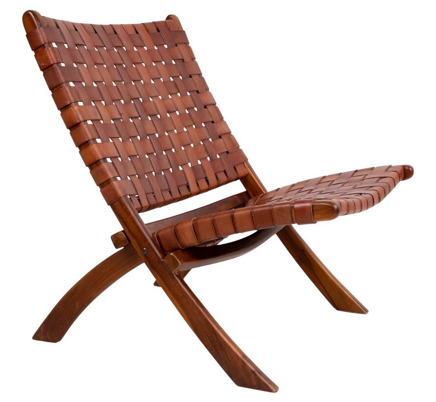 Folding Chair - Perugia - Red - 40x30x46cm