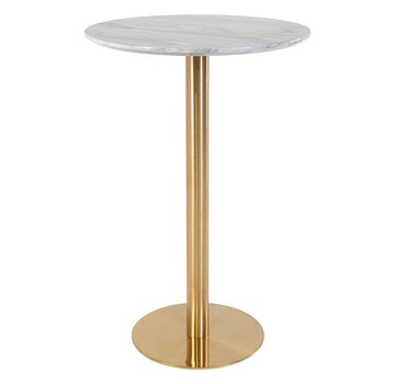 House Nordic Round Coffee Table - Bolzano - White - Ø90cm