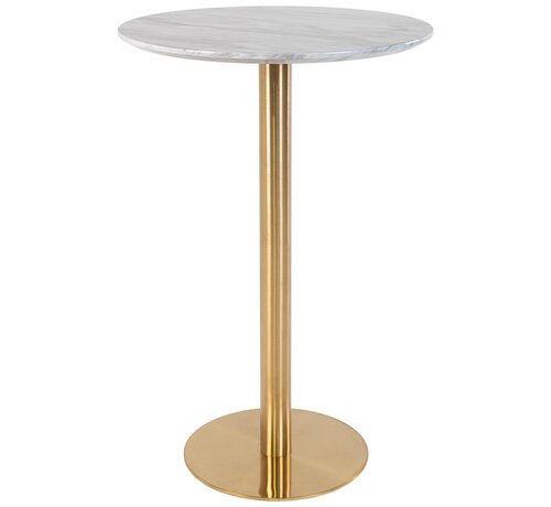 House Nordic Round Coffee Table - Bolzano - White - Ø90cm
