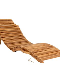 House Nordic Chaise longue - Arriete - Naturel - 185x56x25cm