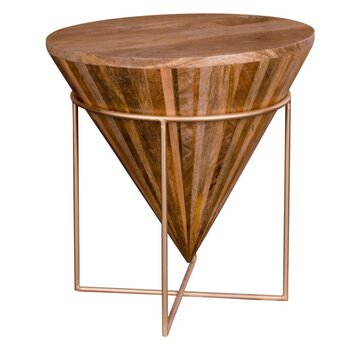 House Nordic Design Coffee Table - Hapur - Brown - Ø45x45cm