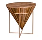 Design Coffee Table - Hapur - Brown - Ø45x45cm