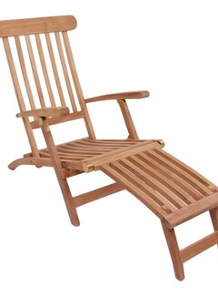 House Nordic Arrecife Teak Deck Chair - Deck chair in teak.Â  AdjustableÂ  back with 4 positions.