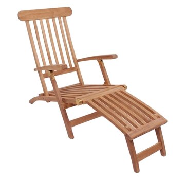 House Nordic Arrecife Teak Deck Chair - Deck chair in teak.Â  AdjustableÂ  back with 4 positions.