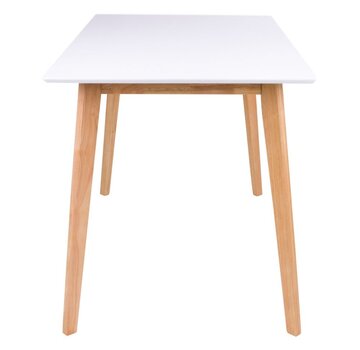 House Nordic Dining table - Vojens - White - 120x70xh75 cm