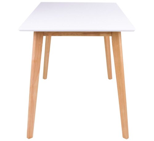 House Nordic Dining table - Vojens - White - 120x70xh75 cm