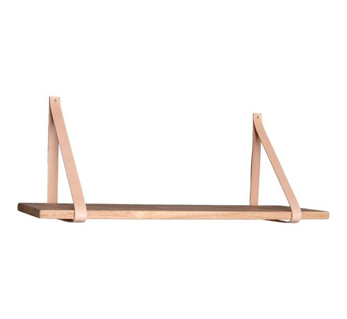 House Nordic Wall shelf - Forno - Natural/Brown - 120x20 cm