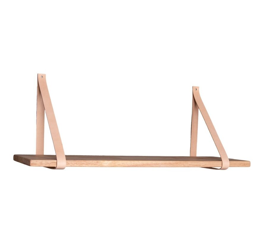 Wall shelf - Forno - Natural/Brown - 120x20 cm