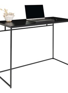 House Nordic Black Desk - Vita - 100x45x75 cm