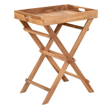 House Nordic Tray table - Ronda - Natural - 29x39x49.5 cm