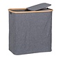 Rectangular Laundry Basket - Noto - Dark Gray - 54x33x54 cm