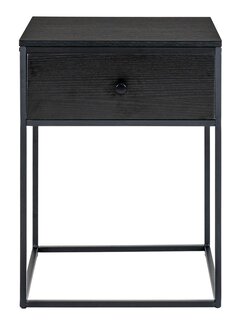 House Nordic Side table with 1 drawer - Vita - 40x40x55 cm