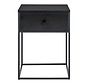 Side table with 1 drawer - Vita - 40x40x55 cm