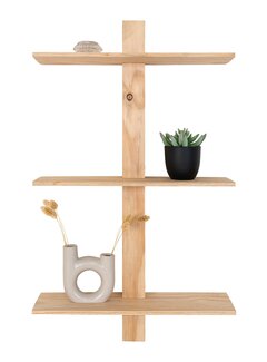 House Nordic Almelo Wall Shelf - 3 Levels - Natural