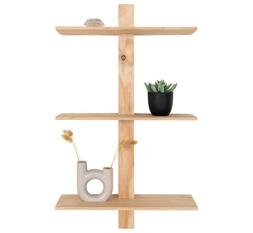 House Nordic Almelo Wall Shelf - 3 Levels - Natural
