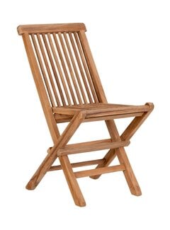 House Nordic Chaises de jardin - Toledo - Lot de 3 - Naturel