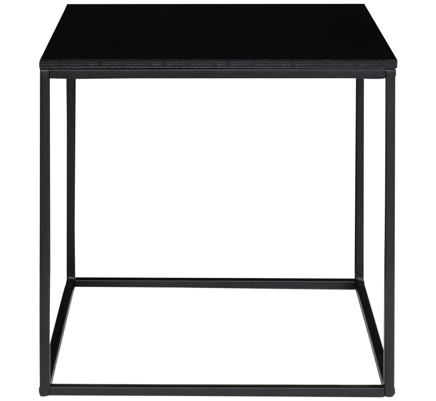 Square Side Table - Vita - Black - 45x45x45 cm