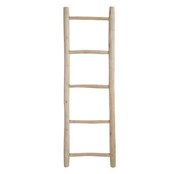 House Nordic Decorative ladder made of Teak wood, Natural - 150 x 50cm