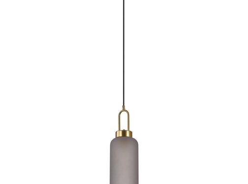House Nordic Luton Hanglamp - Grijs met Goud -  Ø13 cm, 150cm