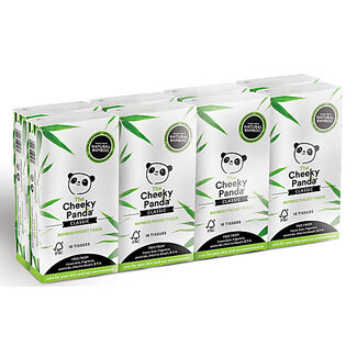 Cheeky Panda Tissues - 32 pieces - 10 Tissues per pack - Cheeky Panda